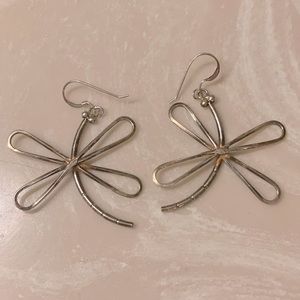 Handmade Custom Design Sterling Silver Earrings